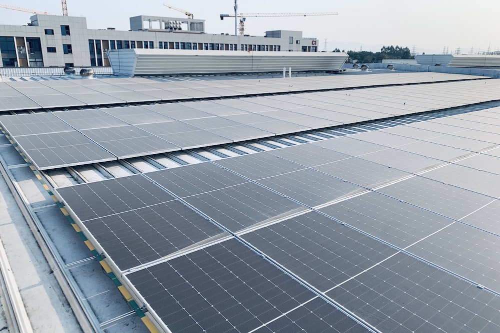 中国 彩钢瓦夹具屋顶支架3.4MW